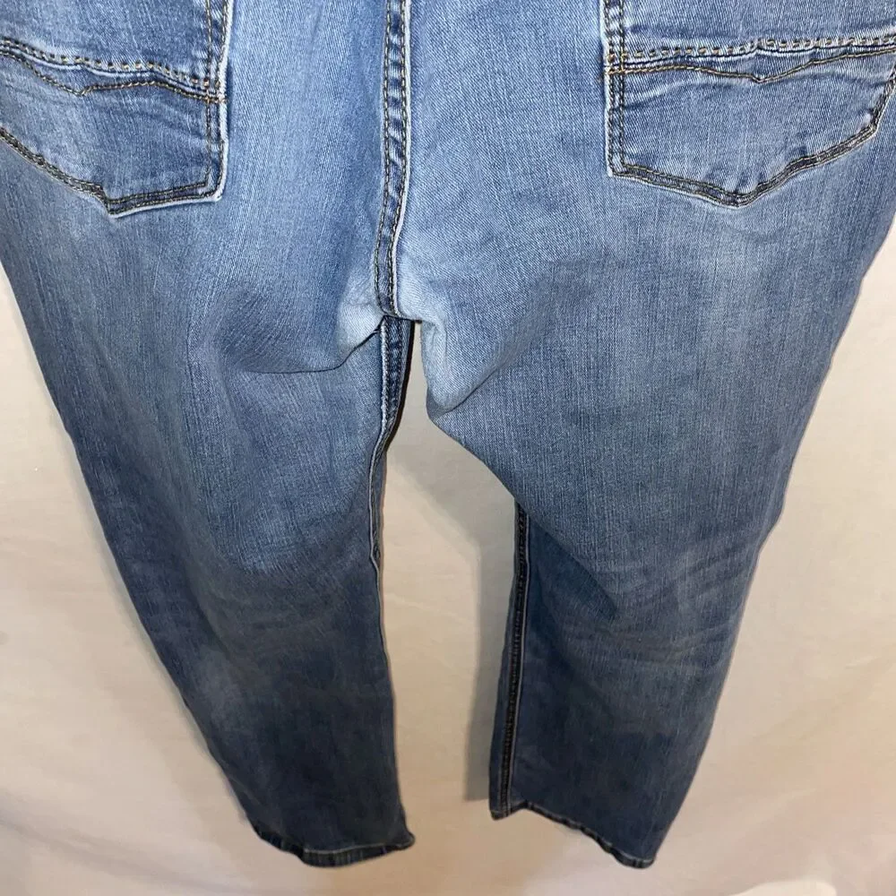 Nat Nast Men’s Stretchy Jeans Size 36x32 Blue Denim Streetwear Outdoors Comfort